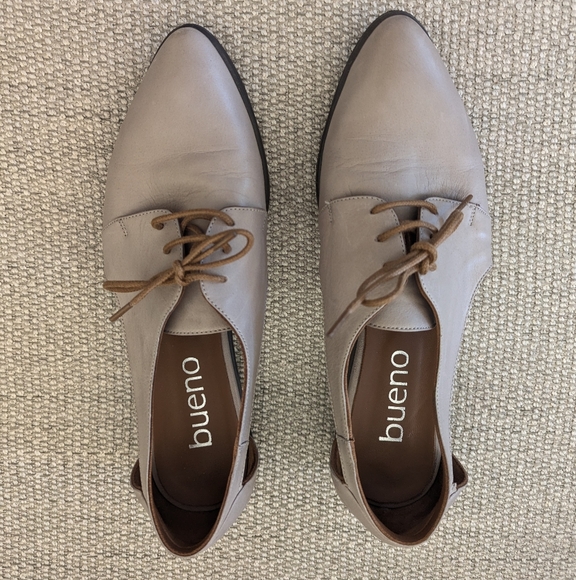 Bueno Women's Taupe Loafers 39 Or 8.5 - Picture 1 of 8